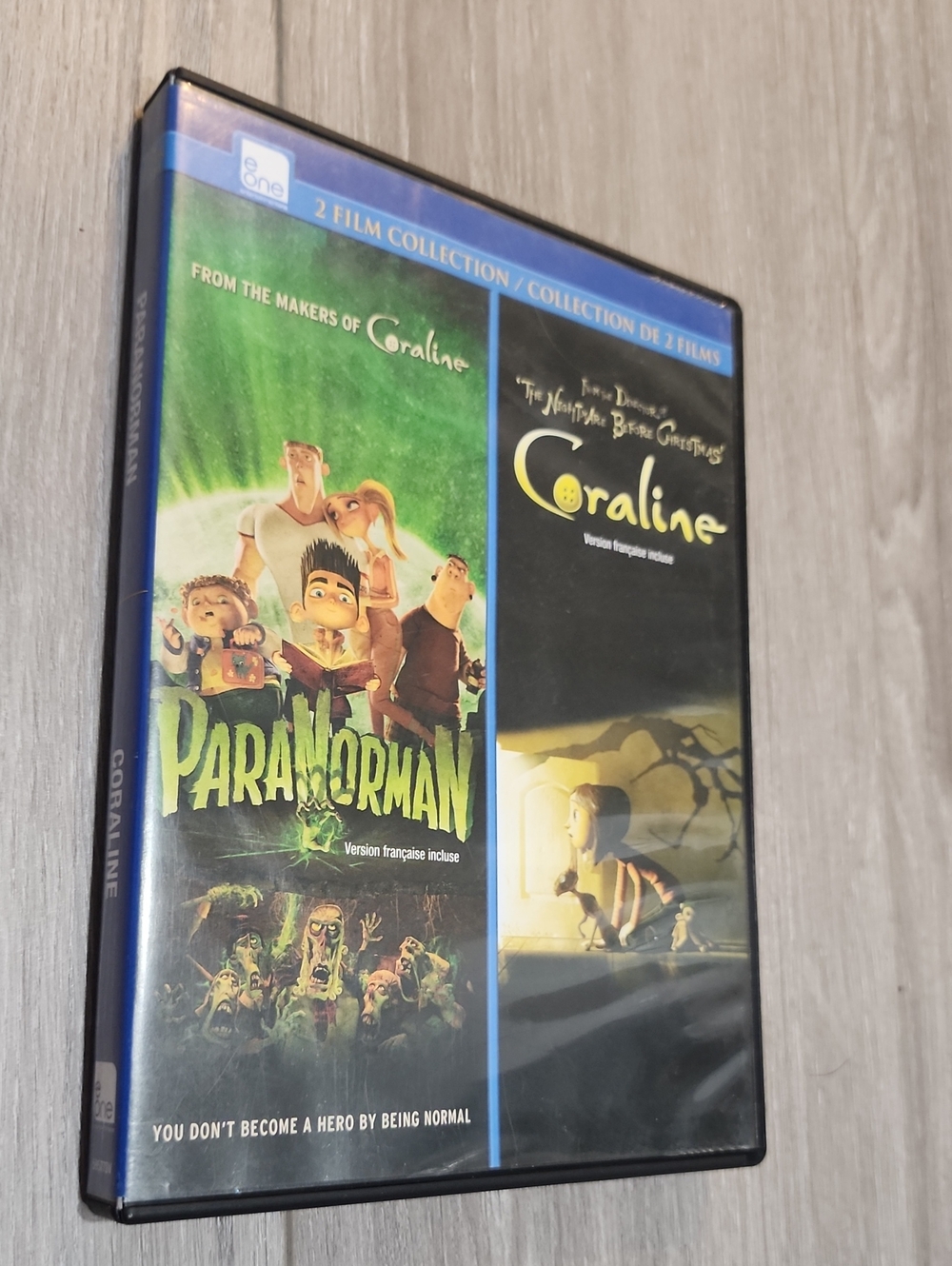 Paramore? No — Paranorman & Coraline 2-Film DVD —
